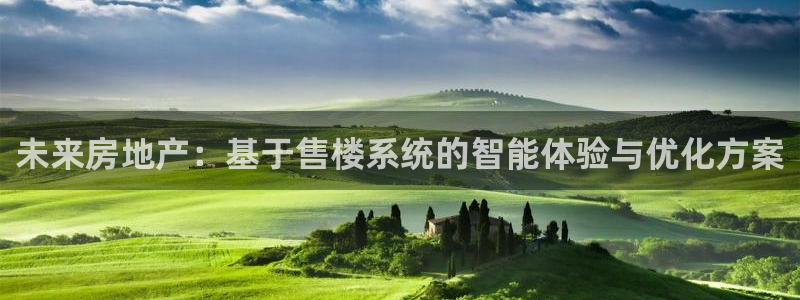 天狮娱乐湫33 300：未来房地产：基于售楼系统的智能体验与