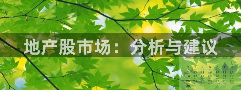 天狮娱乐靠谱吗：地产股市场：分析与建议