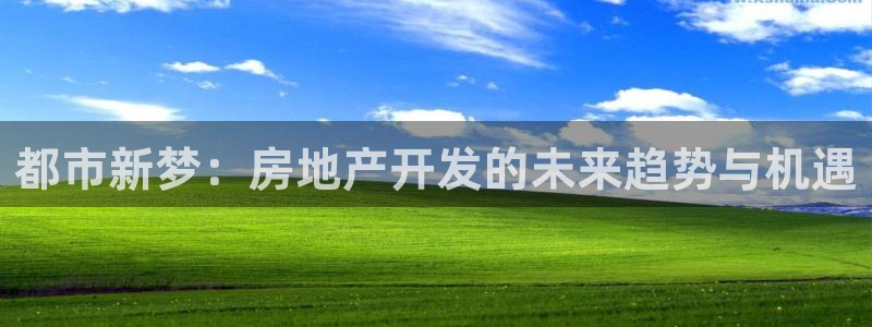 天狮娱乐网：都市新梦：房地产开发的未来趋势与机遇