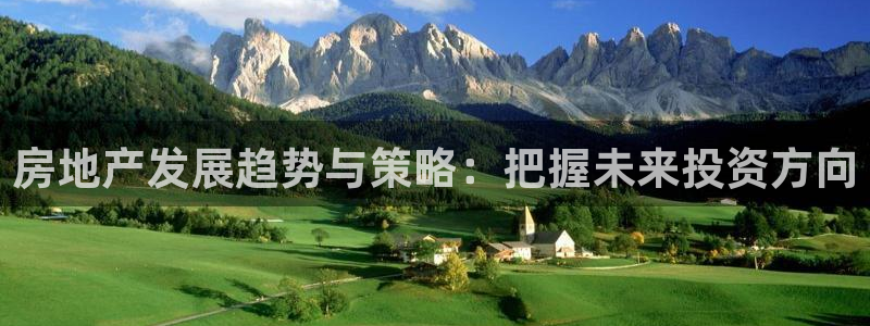 天狮娱乐用户名怎么起：房地产发展趋势与策略：把握未来投资方向