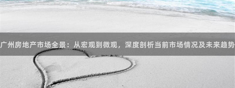 天狮娱乐购彩：广州房地产市场全景：从宏观到微观，深度剖析当前